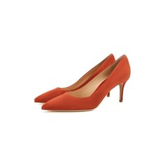 Замшевые туфли Gianvito 70 Gianvito Rossi