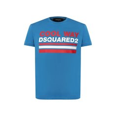 Хлопковая футболка Dsquared2