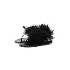 Кожаные сандалии Valentino Garavani Soul Feathers Valentino