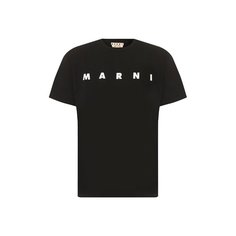 Хлопковая футболка Marni
