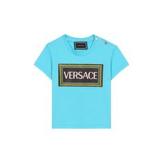 Хлопковая футболка Versace
