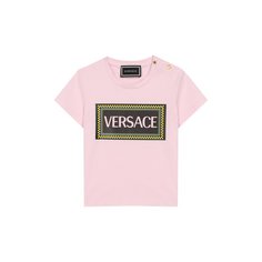 Хлопковая футболка Versace