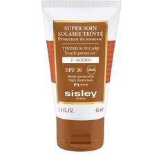 Солнцезащитный оттеночный крем для лица с SPF30, оттенок Золотистый Sisley