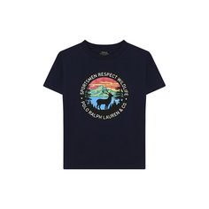 Хлопковая футболка Polo Ralph Lauren