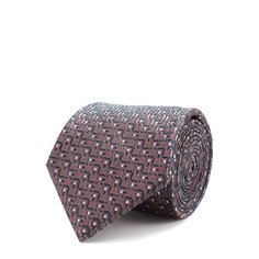 Шелковый галстук с узором Brioni
