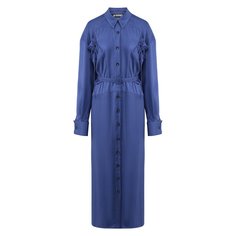 Платье из смеси вискозы и шелка Jacquemus