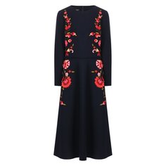 Шерстяное платье Oscar de la Renta