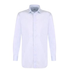 Хлопковая сорочка с воротником кент Brioni