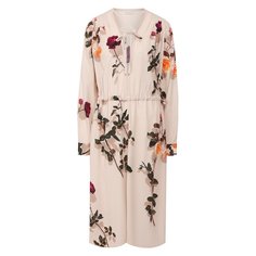 Платье с принтом Dries Van Noten
