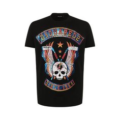 Хлопковая футболка Dsquared2