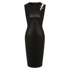 Кожаное платье Versace