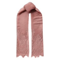 Шарф из смеси кашемира и хлопка Valentino