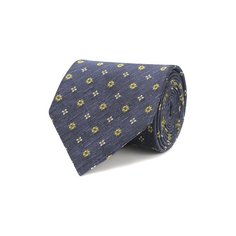 Галстук из смеси шелка и льна Brioni