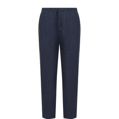 Льняные брюки свободного кроя Brioni