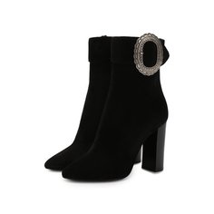 Замшевые ботильоны Joplin Saint Laurent