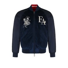 Двусторонний бомбер на молнии Emporio Armani