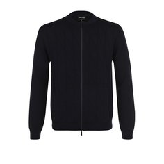 Шерстяной кардиган на молнии Giorgio Armani