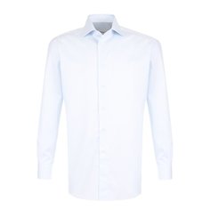 Хлопковая сорочка с воротником кент Brioni