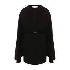 Пончо из смеси шерсти и кашемира Valentino