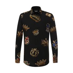 Хлопковая рубашка Dolce & Gabbana