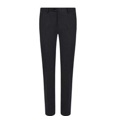 Шерстяные брюки прямого кроя Brioni