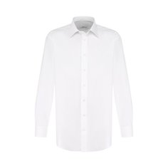 Хлопковая сорочка с воротником кент Brioni