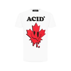 Хлопковая футболка Dsquared2