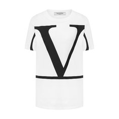 Хлопковая футболка Valentino