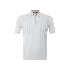 Поло из смеси шелка и хлопка Zilli