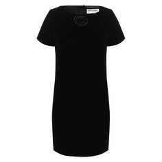 Платье из вискозы Saint Laurent