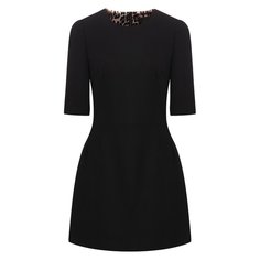 Приталенное мини-платье из шерсти Dolce & Gabbana