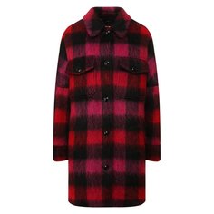 Пальто в клетку Woolrich