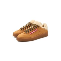 Замшевые кеды Dsquared2