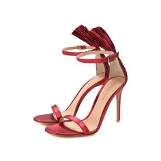 Текстильные босоножки Belvedere 105 Gianvito Rossi