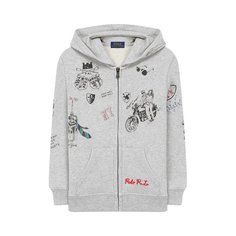 Хлопковый кардиган с капюшоном Polo Ralph Lauren