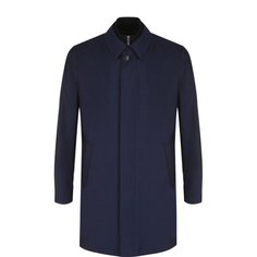 Однобортный плащ с подстежкой Ermenegildo Zegna