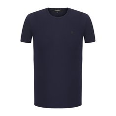 Хлопковая футболка с круглым вырезом Ermenegildo Zegna
