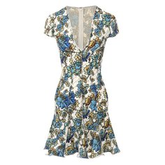 Платье с принтом Stella McCartney
