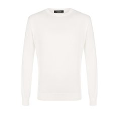 Хлопковый джемпер тонкой вязки Ermenegildo Zegna