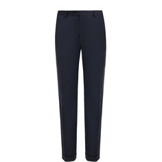 Шерстяные брюки прямого кроя Brioni
