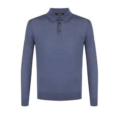 Шерстяное поло с длинными рукавами Ermenegildo Zegna