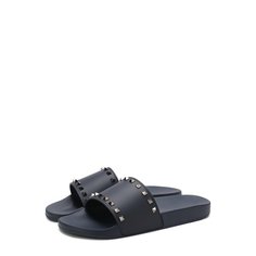 Резиновые шлепанцы Valentino Garavani Rockstud Valentino