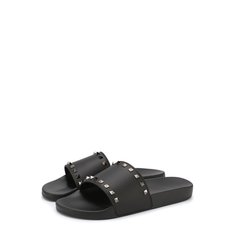 Резиновые шлепанцы Valentino Garavani Rockstud Valentino