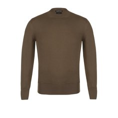 Однотонный хлопковый джемпер Tom Ford
