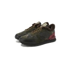 Утепленные кроссовки Valentino Garavani Rockrunner Valentino