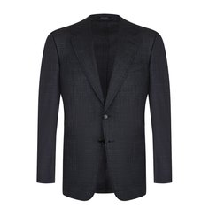 Однобортный пиджак из смеси шерсти и шелка Tom Ford