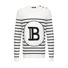 Хлопковый джемпер Balmain