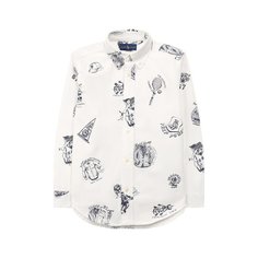 Хлопковая рубашка Ralph Lauren