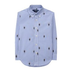 Хлопковая рубашка Ralph Lauren