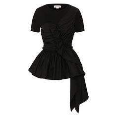 Хлопковый топ Alexander McQueen